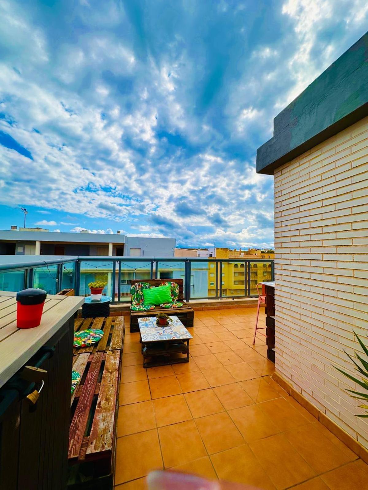 Attic Terrace 360 Moncofa Apartment Moncofar Ngoại thất bức ảnh